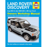 Image for Land Rover Discovery Manual (Haynes) Diesel - 04 to 09 reg (5562)