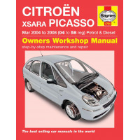Image for Citroën Xsara Picasso Manual (Haynes) Petrol & Diesel - 04 to 08, 04 to 58 reg (4784)