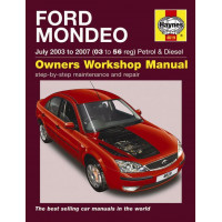 Image for Ford Mondeo Manual (Haynes) Petrol & Diesel - 03 to 07, 03 to 56 reg (4619)