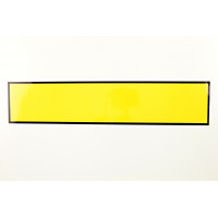 Image for Self Adhesive Number Plate Background Yellow
