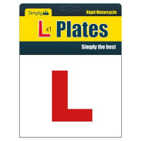 Image for Rigid Motor Cycle L Plates Pack Of 2