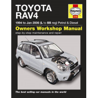 Image for Toyota Manual RAV4 (Haynes) Petrol & Diesel - 94 to 06, L to 55 reg (4750)
