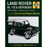 Image for Land Rover Manual (Haynes) 90, 110 & Defender Diesel - up to 56 reg, 83 - 07 (3017)
