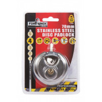 Image for Fort Knox 70mm Discus Lock Stainless Steel