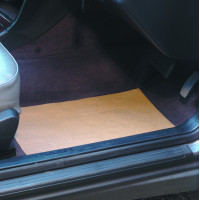 Image for Brown Paper Disposable Floor Mats Pack 250