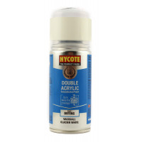 Image for Hycote Double Acrylic Vauxhall Glacier White Spray Paint