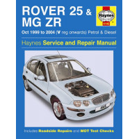 Image for Rover 25 Manual (Haynes) & MG ZR,  Petrol & Diesel - 99 to 06, V to 06 reg (4145)