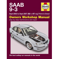 Image for Saab 9-3 Manual (Haynes) Petrol & Diesel - 02 to 07, 52 to 57 reg (4749)