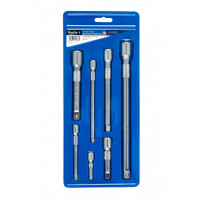 Image for BlueSpot 7 Pce Mixed Extension Bar Set (1/4", 3/8", 1/2")