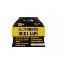 Image for Duct Tape White 10 M Roll