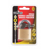 Image for Fort Knox 40mm Double Locking Brass Padlock