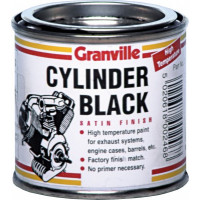 Image for Granville Cylinder Black Paint 250 ml