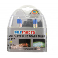 Image for H7 12 V 100W Xenon Blue/White High Power Bulb