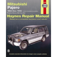 Image for Mitsubishi Pajero Manual (Haynes) Petrol & Diesel - 83 to 96 Australian (68765)