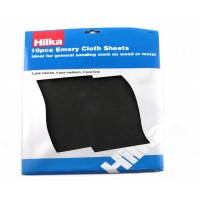 Image for Hilka 10 pce Emery Cloth Sheets