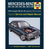 Image for Mercedes Manual (Haynes) 124 Series Petrol and Diesel - 85 to 93, C to K (3253)