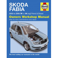 Image for Skoda Fabia Manual (Haynes) Petrol & Diesel - 00 to 06, W to 06 reg (4376)