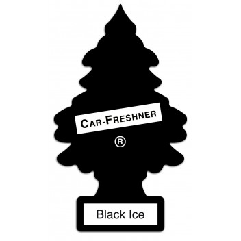 Image for Little Trees Black Ice Air Freshener