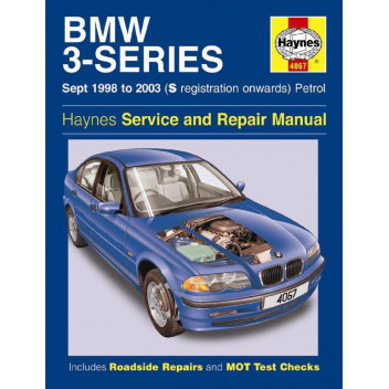 Image for BMW 3-Series Manual (Haynes) Petrol - 98 to 03, S reg on (4067)