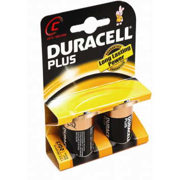 Image for C Batteries DURACELL Pack Of 2