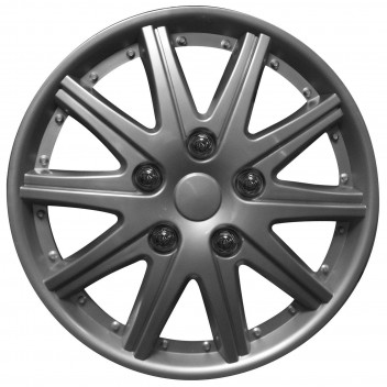 14 Inch Wheel Trims - Stealth set of 4, UrbanX (SWUX2) - Bullseye