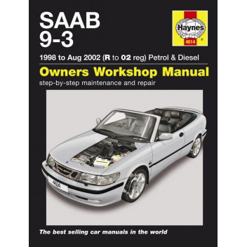 Image for Saab 9-3 Manual (Haynes) Petrol & Diese- 98 to 02, R to 02 reg (4614)