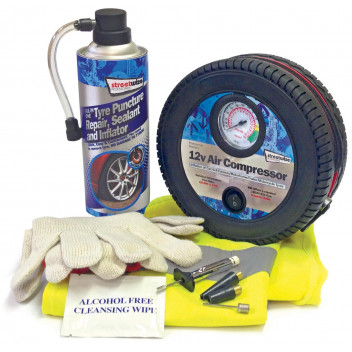 Image for Streetwize Tyre Sealer & Inflator Kit