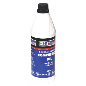 Image for Sealey Compressor Oil 1 lt