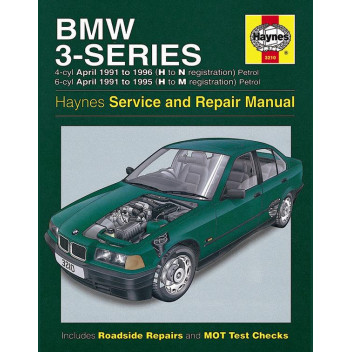 Image for BMW 3-Series Manual (Haynes) Petrol - 91 - 99, H to V reg (3210)