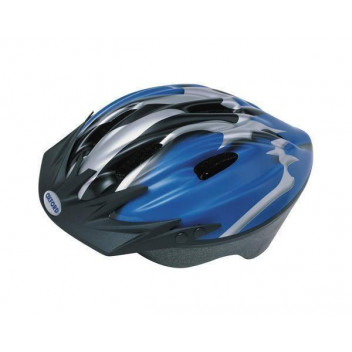 Image for Oxford F15 Hurricane Cycle Helmet Blue/Silver Medium
