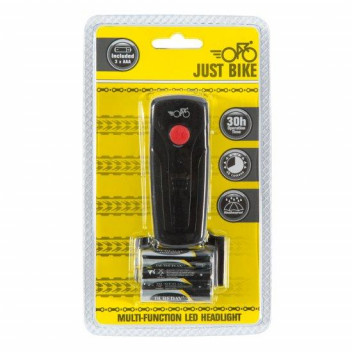 Image for Just Bike Multi-Function LED Headlight & Batteries