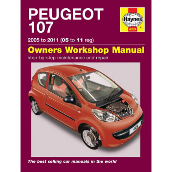Image for Peugeot 107 Manual (Haynes) Petrol - 05 to 11 reg (4923)