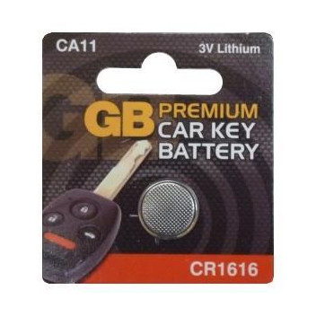 Image for Remote Car Alarm Battery CR1616 Type 3V