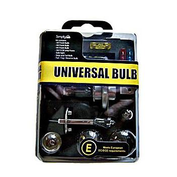 Image for Universal Bulb Kit With H7, H4 and H1 Headlight Bulb