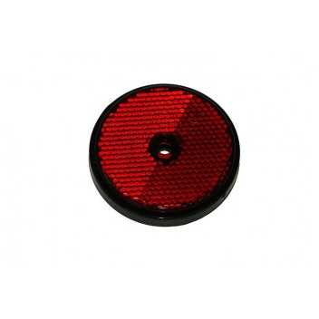 Image for Maypole Reflectors Round - Red x 2