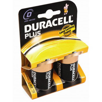 Image for D Batteries DURACELL Pack Of 2