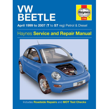 Image for Volkswagen Beetle Manual (Haynes) Petrol and Diesel - 99 to 07, T to 57 reg (3798)