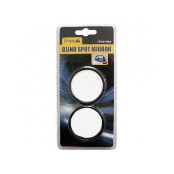 Image for Black Circular Blind Spot Mirror Pack Of 2
