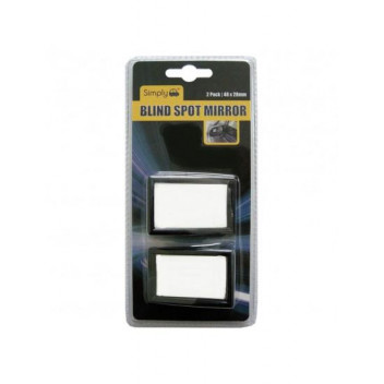 Image for Black Square Blind Spot Mirrors Pack of 2