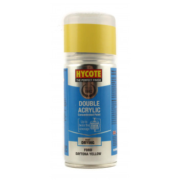 Image for Hycote Double Acrylic Ford Daytona Yellow Spray Paint