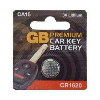Image for Remote Car Alarm Battery CR1620 Type 3V
