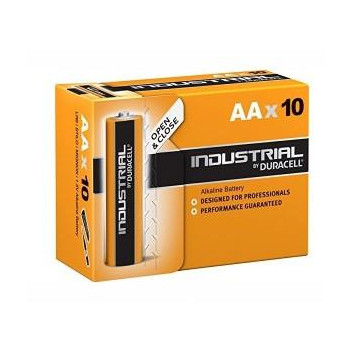Image for Duracell Industrial AA Batteries Box of 10