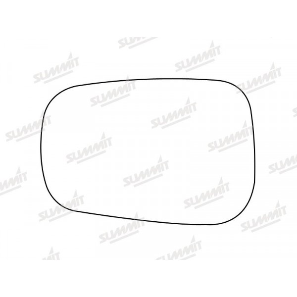 Summit Self Adhesive Mirror Glass - Ford Fiesta And Fusion 02 On RHS And LHS image