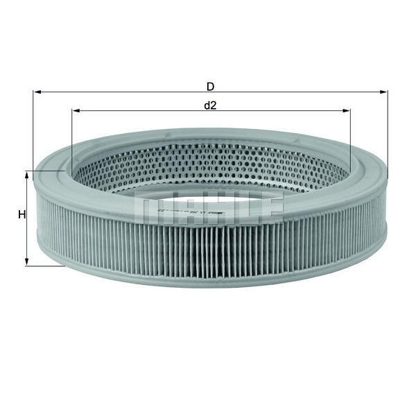 Mahle Air Filter Element image