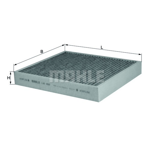 Mahle Cabin Air Filter Element With Activated Carbon image