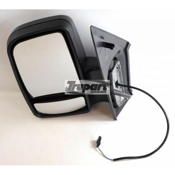 Door Mirror Mercedes Sprinter & VW Crafter 06 > Manual With Indicator Black L/H image